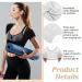 6-Piece Breathable Forearm Welding Vest & Sweat Pads for Women | Weld-Resistant Protection Washable Armpit Pads - Medium White - Buy Online on SooperMarket.com