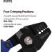 Booms Fishing CP1 Crimping Pliers | High Carbon Steel 10 inch Crimper Tool with 140pcs Sleeves for Wire Rope Leaders | Blue Ergonomic Handle - Buy Online on SooperMarket.com