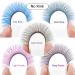 Navy Blue YY Eyelash Extension Lashes D Curl 0.07mm 8-15mm Faux Mink Cluster Lash Extensions - Soft Y Lashes Premade in Navy Blue - Buy Online on SooperMarket.com