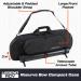 Legend RCV Recurve Bow Case with Arrow Holder - Padded Takedown Case for Archery Accessories in Black - Buy Online on SooperMarket.com