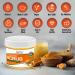 Herblov Turmeric Face Scrub - Natural Acne Treatment for Glowing Skin - Detox Clay Mask with Turmeric for Brightening and Toxin Removal - Buy Online on SooperMarket.com