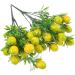 HOMSFOU 4 Pcs Artifical Flower Arrangements Strawberry Home Decor Strawberry Decorations for Home Ramo De Flores Artificiales Home Decoration Artificial Branches Household Vase Plastic - Buy Online on SooperMarket.com
