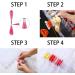 Embroidery Floss Cross Organizer Box - 127pcs Bobbin Winder Kit with 36 Compartments and Floss Bobbins for Craft Sewing Storage - Buy Online on SooperMarket.com
