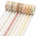 Knaid 40 Rolls Slim Washi Tape Gift Box Set - Decorative Paper Tapes for Scrapbooking & DIY Crafts - 10mm Wide - Ideal for Bullet Journals & Planners (Minimalist Design) - Buy Online on SooperMarket.com