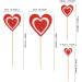14 pcs Glitter Red Heart Cake Toppers Picks for Sweet Love Theme Wedding Engagement Valentine's Day Bridal Shower Mother's Day Party Cake Decors (Red Pink) - Buy Online on SooperMarket.com