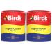 Birds Custard Powder 2 x 250g Tubs Classic British Dessert Sauce Anglais Bird's Hot or Cold Topping for Puddings Add Milk & Sugar or Sweetener