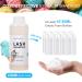 ICE CREAM Eyelash Extension Shampoo 600ml - Paraben & Sulfate Free Foaming Cleaner for Extensions & Natural Lashes - Safe for Professional & Self-Use - Buy Online on SooperMarket.com