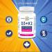 Optimal Bone & Teeth Support D3 + K2 180 Softgels - Optimal Absorption with Organic Coconut Oil Base MK7 K2 Vitamin for Bone & Heart Health Inspiring Wellness with D3K2 Vitamins 3rd Party Tested - Formulated & Made in Canada - Buy Online on SooperMarket.com