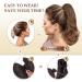 Sofeiyan 13 Long Curly Ponytail Extension - Natural Black | Clip-in Synthetic Hairpiece for Women - Buy Online on SooperMarket.com