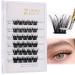 Individual False Eyelashes Self-Adhesive Cluster Fake Eyelashes Glue-Free Eyelashes Natural-Looking Eyelash MF10-1