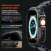 Spigen Rugged Armor Designed for Apple Watch Ultra Case Durable TPU Case for Apple Watch Ultra 49mm Case - Black - Buy Online on SooperMarket.com