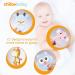 CHILLAX Teether Toys - Soothing Baby Teething Relief | Easy-to-Grip Non-BPA Silicone Teethers for Babies | Dishwasher-Safe | Ideal Shower Gift for Infants 3+ Months - Buy Online on SooperMarket.com