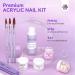 SAVILAND Acrylic Nail Kit with Drill | Complete Professional Set for Beginners | DIY Home Salon Essentials - Buy Online on SooperMarket.com