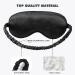 Silk Sleep Mask Eye Cover for Women and Men - Soft Satin Blindfold for Comfortable Sleep and Travel - Buy Online on SooperMarket.com