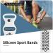 Witzon Sport Bands for Fitbit Versa 2/Lite, Breathable Silicone Replacement Wristbands - Large Black/Gray/White/Blue, Compatible with Versa Smartwatch - Men/Women - Buy Online on SooperMarket.com