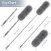 Extendable Microfiber Feather Duster - 100 inch Long Handle Dusting Tool for All-Round Home Cleaning - Gray - Buy Online on SooperMarket.com