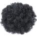 Large Short Kinky Curly Afro Puff Drawstring Ponytail Extension | Synthetic Clip-in Hairpiece for Women (1B#) - Buy Online on SooperMarket.com