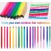 24 Pcs Colored Hair Extensions Colorful Clip in Hair Extensions 22 inch Synthetic Straight Hair Extensions for Kids Girls Women A 24Pcs - Solid color + Gradient color - Buy Online on SooperMarket.com