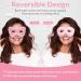 MIVORA Cooling Gel Mask for Puffy Eyes - Hot Cold Therapy for Migraine Headache, Dark Circles, Sinus Pain - Reusable - Light Blue (A-pink) - Buy Online on SooperMarket.com
