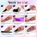 MIZHSE Diamond Glitter Poly Nails Gel Set Siver Gold Poly Nail Gel Nail Extension Gel Kit Blue Red Nail Builder Gel with Poly Nail Forms Nail Enhancement Manicure Kit for Nail Salon Gel Polish Starter Set14- - Buy Online on SooperMarket.com