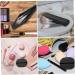 Mikinona 1set Powder Puff Storage Box Make up Travel Egg Rack Silica Gel Black 20X4.8CM - Buy Online on SooperMarket.com