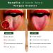 Neem Wood Tongue Cleaner | Organic Handmade Tongue Scraper Stick for Oral Care | Pack of 2 - Buy Online on SooperMarket.com