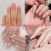 Nail Polish Set - 3 Pieces Nude Dark Light Pink Nail Polish - Quick Drying & Long Lasting Nail Polish - Buy Online on SooperMarket.com