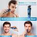 iwoole Electric Razor for Men - Wet Dry Rechargeable Shaver with Beard/Nose Trimmer | Cordless Face Shaver for Teens | USB Travel Grooming Tool - Buy Online on SooperMarket.com