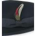 Belfry Gangster 100% Wool Crushable Dress Fedora in Black Grey Navy Brown Pecan - Large Black - Buy Online on SooperMarket.com