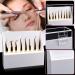 Noverlife 8-Slot Eyelash Tweezer Holder | Acrylic Lash Tweezer Storage Case with Dust-proof Cover | Organizer Stand for Salon & Home - Buy Online on SooperMarket.com