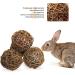 Nature Willow Ball Toys for Small Animals - 4-Piece Set for Guinea Pigs Rabbits Chinches & Birds - Ideal Pet Accessories (10cm) - Buy Online on SooperMarket.com