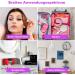 Hi.FANCY Mirror Handheld 1X & 3X Double Sided Makeup Mirror with Handle | Magnifying 11 * 20 cm | Handheld Mirror - Buy Online on SooperMarket.com