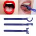 3pcs Tongue Tip Exercise Tool Set - Oral Muscle Training for Lateralization and Lifting - Buy Online on SooperMarket.com