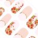 Danni & Toni 28 Gel Nail Strips Set - Blooming Garden Print | Salon-Quality Manicure Stickers with Foil Stamping - Buy Online on SooperMarket.com