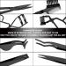 48-Piece Eyelash Curler Set with Mini Kit, Tweezers, Brush, Scissors, Silicone Pads (Black) - Buy Online on SooperMarket.com