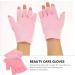 Beaupretty Gel Gloves Moisturizing Half Finger Spa Gloves for Dry Hands | Pink Hand-Cracked Lotion Gloves - Buy Online on SooperMarket.com