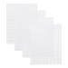 Caydo 4 Pieces 7 Count Plastic Mesh Canvas Sheets for Embroidery Acrylic Yarn Crafting Knit Crochet Projects and Make Aquarium Dividers (10.5 X 13.5 Inch) White