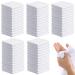 60 Pcs Soft Face Cloths 12 x 12 Inch Cotton White Washcloths Set Absorbent Wash Cloths Cleaning Rags Multipurpose Face Towel Machine Washable Washcloths Gym Towels for Bathroom Kitchen Supplies