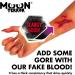 Moon Terror Fake Blood 10ml with Applicator | SFX Makeup for Halloween Vampire Zombie Theatre | Special Effects Red - Buy Online on SooperMarket.com