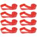 Kasteco 8 Pack Bicycle Rim Strip Rim Tape, 26 Inch or 700C