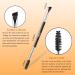 Beili Duo Eyebrow & Eye Brush Set - Precision Eyelash Mascara Brush for Flawless Makeup Application | 2pc BA18 - Buy Online on SooperMarket.com