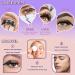 DIY Lash Extension Kit - Natural Wispy Lashes Waterproof 50D Clusters D Curl 8-16MM at Home - Buy Online on SooperMarket.com