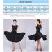 ZX Fringed Lace Back Ballroom Dance Dress with Shorts - Black Large (5 Colors) - Buy Online on SooperMarket.com