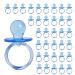 Baby Shower Pacifiers 2.5" Blue 36 Pack