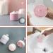 Skincare Bubble Foam Maker - 2Pcs Heart Design Portable Cleanser Foamer for Travel & Home - Fast Foaming Face Wash - Buy Online on SooperMarket.com