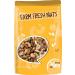 Dry Roasted Deluxe Mixed Nuts with Himalayan Salt (1 Lb.) - A Super Tasty Mix of Almonds, Brazil Nuts, Cashews, Pecans & Pistachios - Farm Fresh Nuts Brand 1 Pound (Pack of 1)