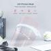 LED Light Facial Mask | 3 Colors Photon Beauty Device for Facial Rejuvenation & Anti-Aging - Buy Online on SooperMarket.com