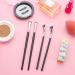 4PCS Mascara Fan Brush Set - Enhance Lower Lashes & Natural Lifted Effects | Smooth Apply No Clumping | Best Synthetic Fibre Lash Wand - Buy Online on SooperMarket.com