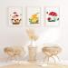 Embroidery Starter Kit: Mushroom Cross Stitch Set for Beginners - 5 Sets with Patterns, Instructions, Hoops, Needles & Threads - Buy Online on SooperMarket.com