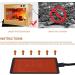 Reptile Heat Pad 6W Under Tank Terrarium Warmer Heating Mat and Digital Thermostat Controller for Turtles Lizards Frogs and Other Small Animals Multi Sizes - Buy Online on SooperMarket.com